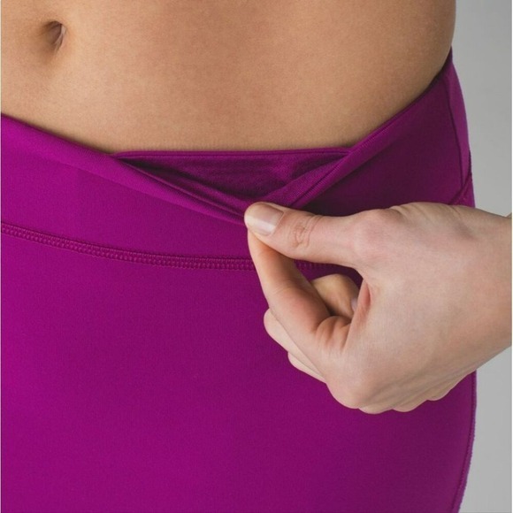 Lululemon Women's Regal Plum City Skirt Luon Stretch 6 - Picture 5 of 13